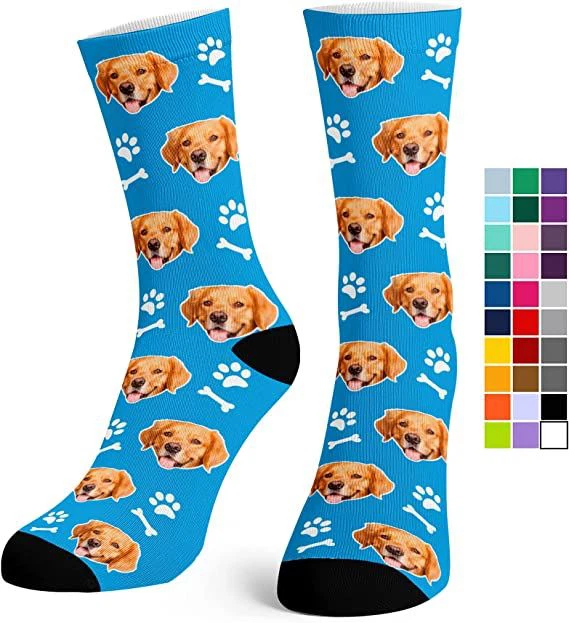 Custom Photo Socks Print With Picture
